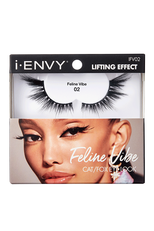 Kiss i-Envy Feline Vibe Strip Lashes