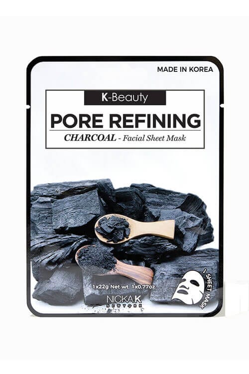 Nicka K New York K Beauty Sheet Mask Pore Refining Charcoal