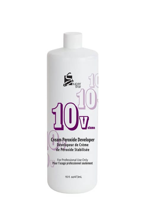 Super Star 10 Volume Cream Peroxide Developer 16 oz