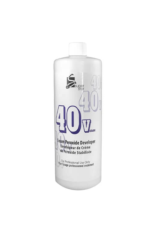 Super Star 40 Volume Cream Peroxide Developer 16 oz