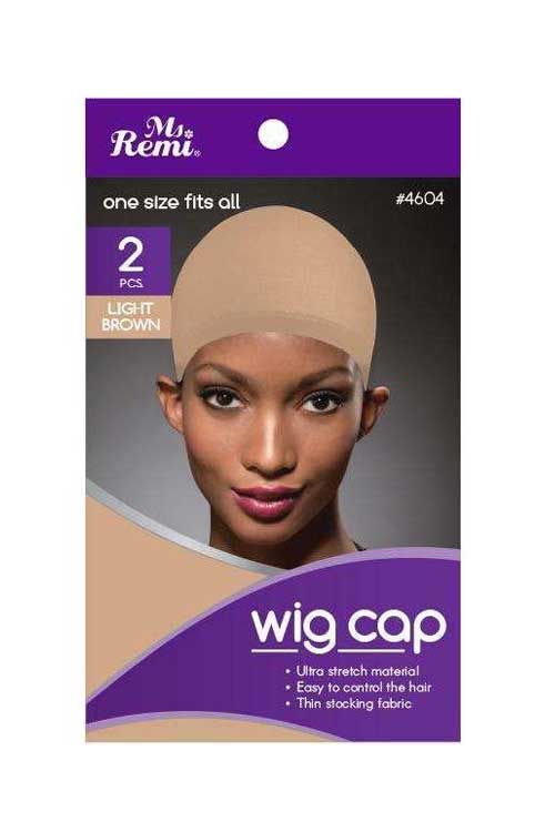 Annie #4604 2 Piece One Size Fits All Wig Cap Light Brown