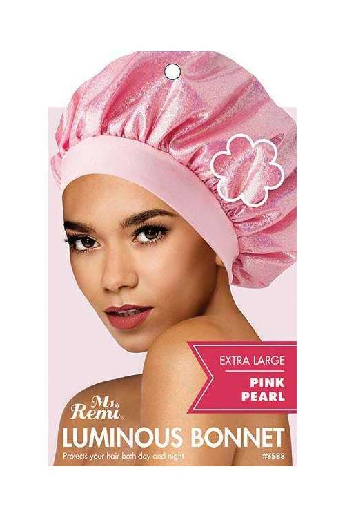 Annie #3588 Ms. Remi Extra Large Luminous Bonnet - Pink Pearl