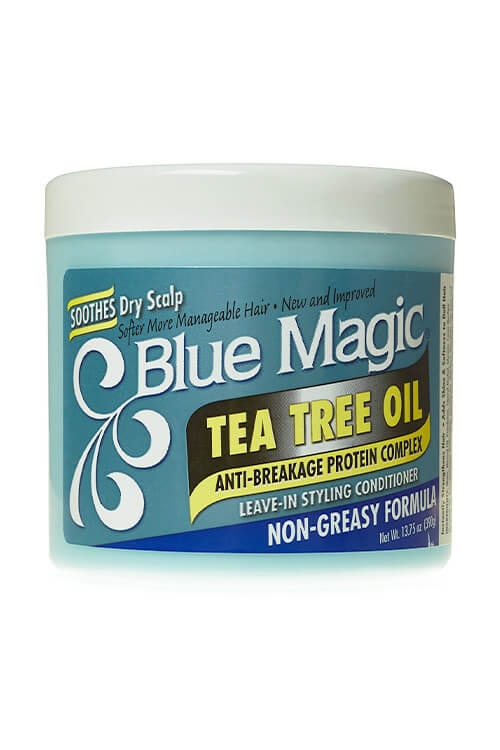 Blue Magic Tea Tree Oil Leave-In Styling Conditioner 13.75 oz