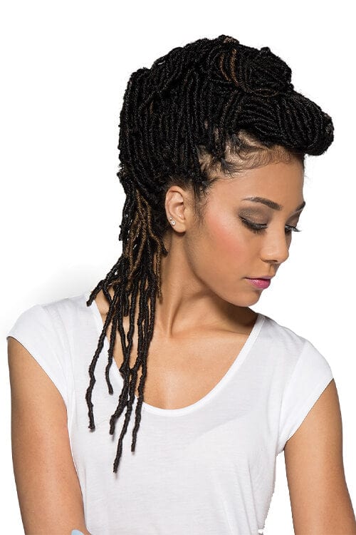 Bobbi Boss Nu Locs Crochet Braids 18 Inch Side