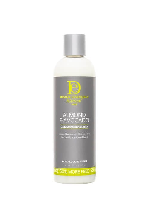 Design Essentials Natural Almond & Avocado Daily Moisturizing Lotion 12 oz