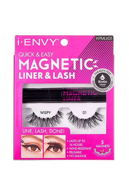 Kiss i-Envy KPMLK01 Quick and Easy Magnetic Liner and Lash Kit