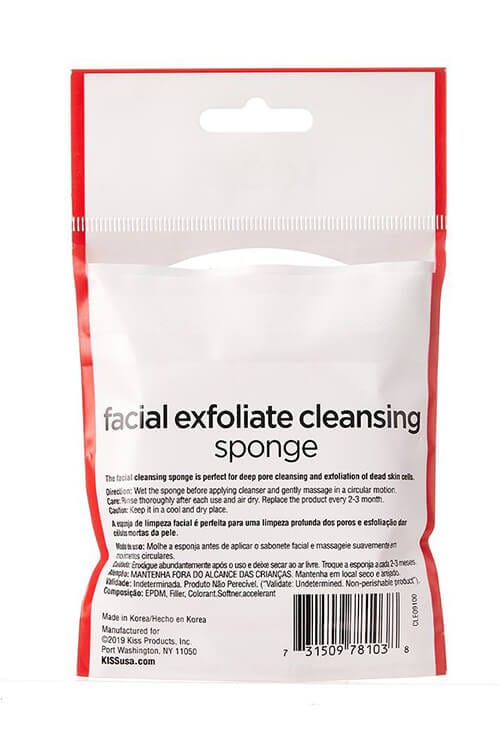 Kiss NY Exfoliating Sponge Back