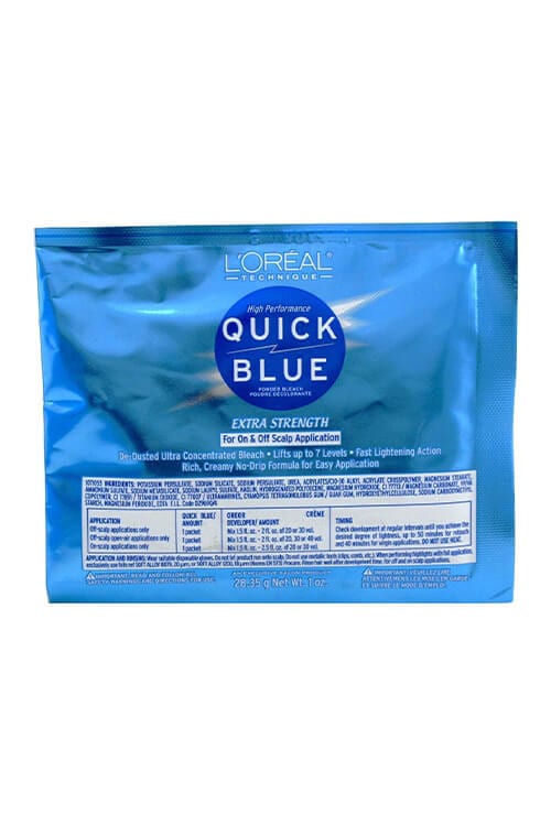 L'Oreal Quick Blue Extra Strength Bleach Packet 1 oz