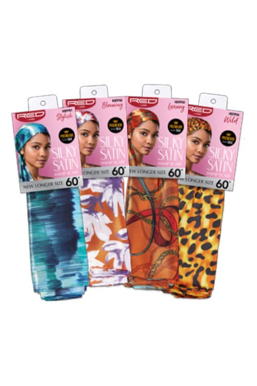 Red By Kiss Silky Satin Scarf Collection