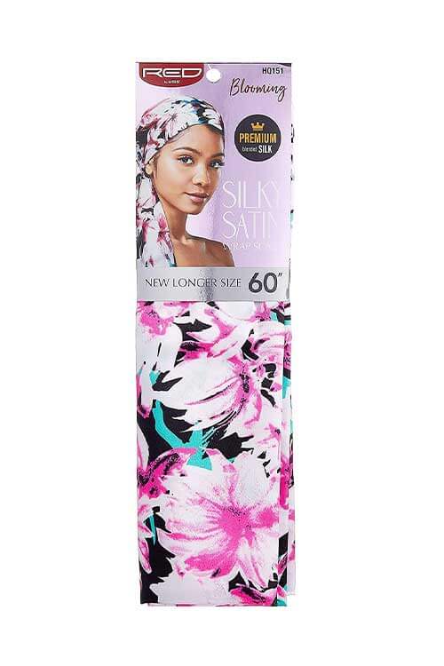 Red by Kiss Silky Satin Wrap Scarf HQ151 Blooming
