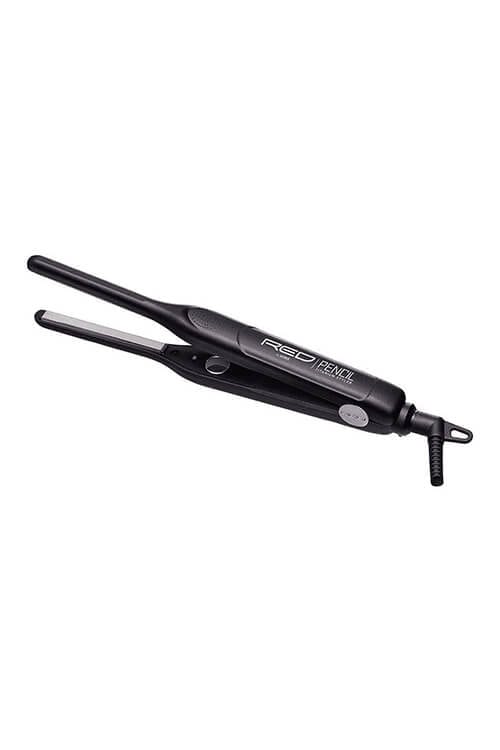Red by Kiss 3/10" Titanium Pencil Flat Iron - Mini Edge Styler (FITS030)