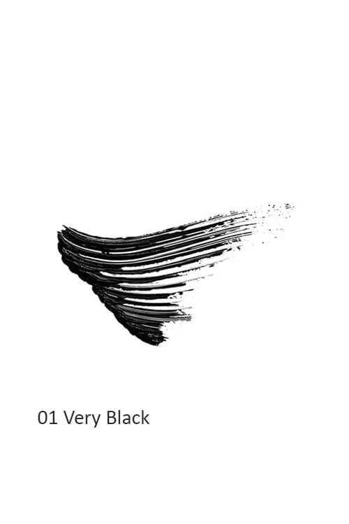 Ruby Kisses Big Lash Mascara Swatch 03 Dark Brown 01 Very Black