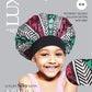 Lux by Qfitt Silky Satin Bonnet Kids Design MM7303 Single