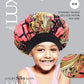 Lux by Qfitt Silky Satin Bonnet Kids Design MM7303 Single