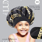 Lux by Qfitt Silky Satin Bonnet Kids Design MM7303 Single