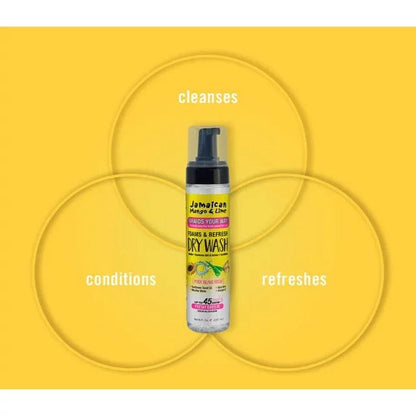 JML Braids Your Way Braid Foam Dry Wash 8 oz