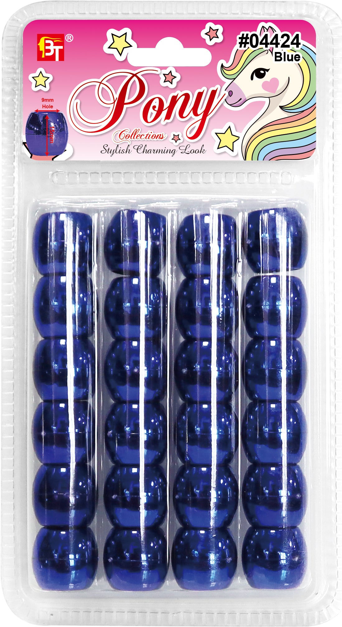 BT Metalic Jumbo Beads