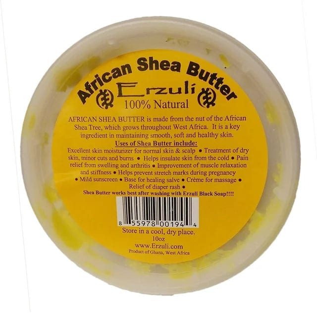 Erzuli African 100% Shea Butter Chunky 10oz