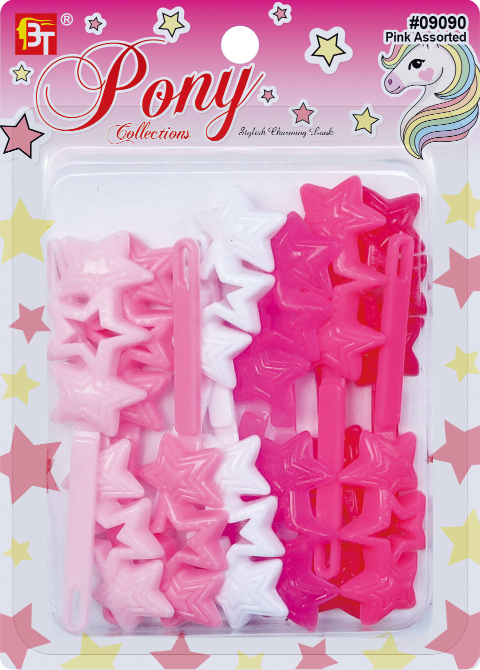 Beauty Town Barrettes 3 Star