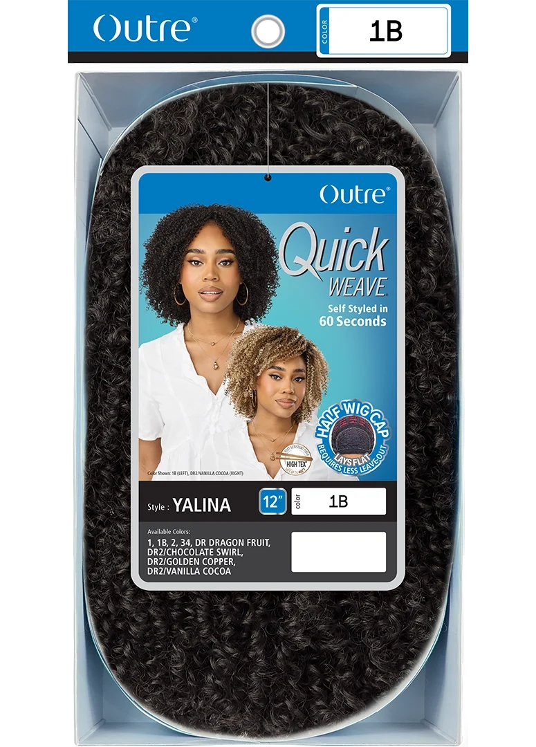 Outre Quick Weave Synthetic Half Wig Yalina 12"
