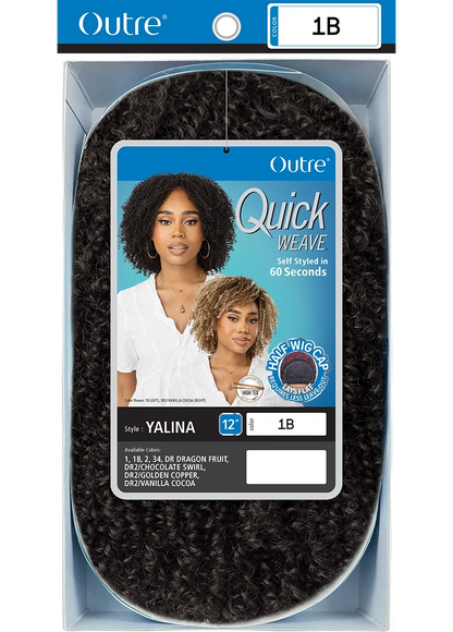 Outre Quick Weave Synthetic Half Wig Yalina 12"