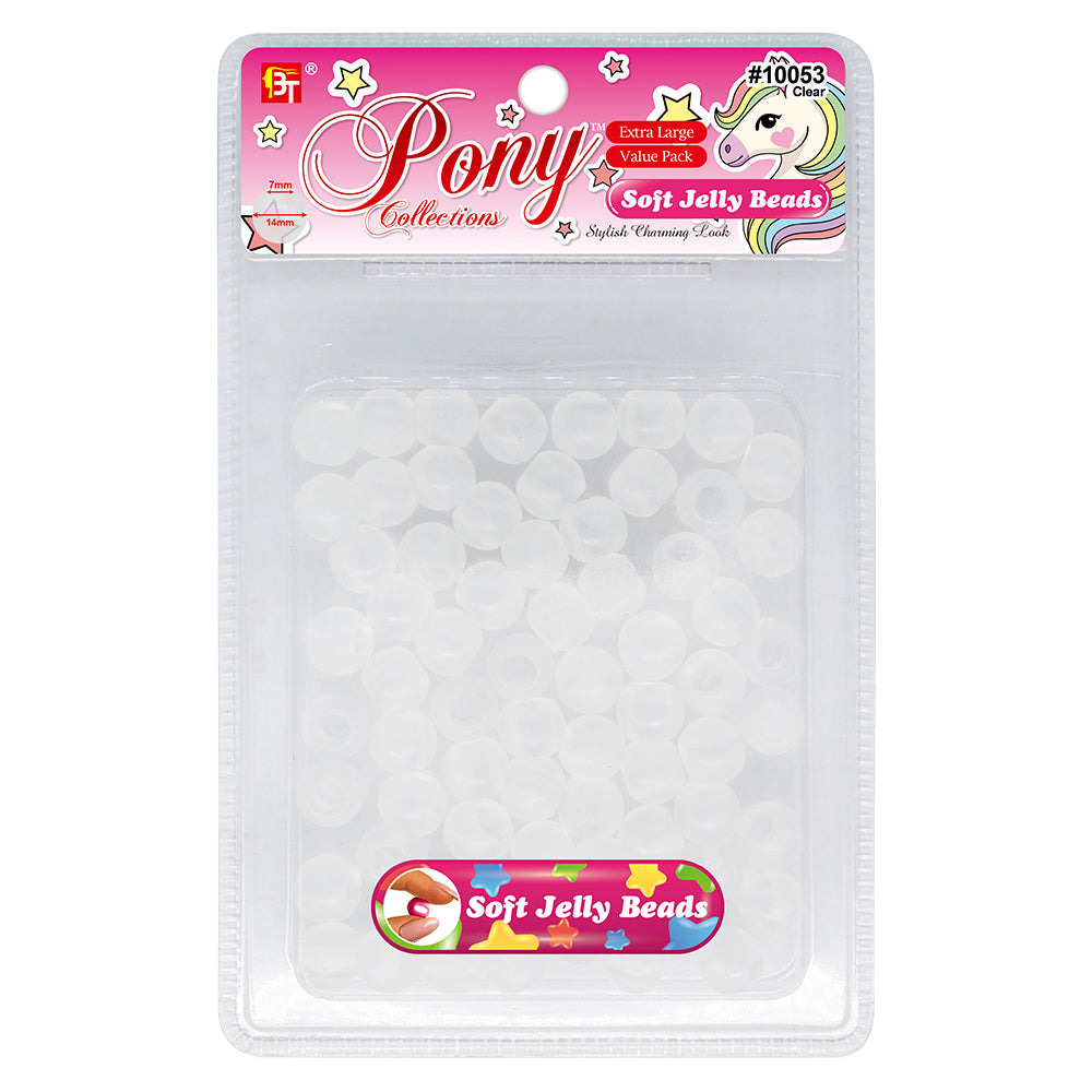 Beauty Town Extra Large Soft Jelly Round Beads
