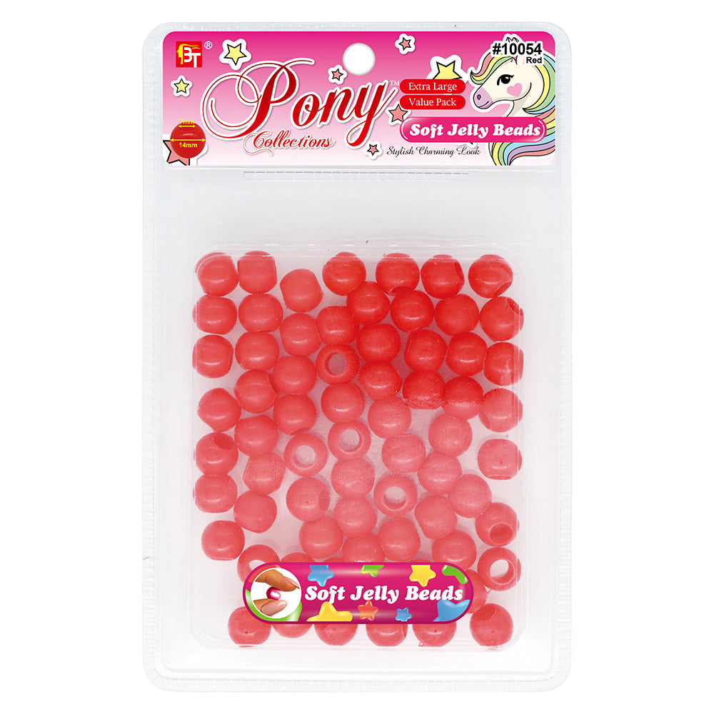 Beauty Town Extra Large Soft Jelly Round Beads