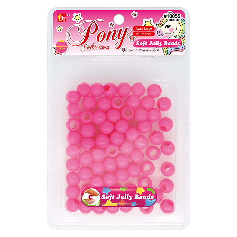 Beauty Town Extra Large Soft Jelly Round Beads