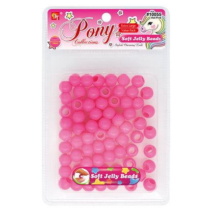 Beauty Town Extra Large Soft Jelly Round Beads