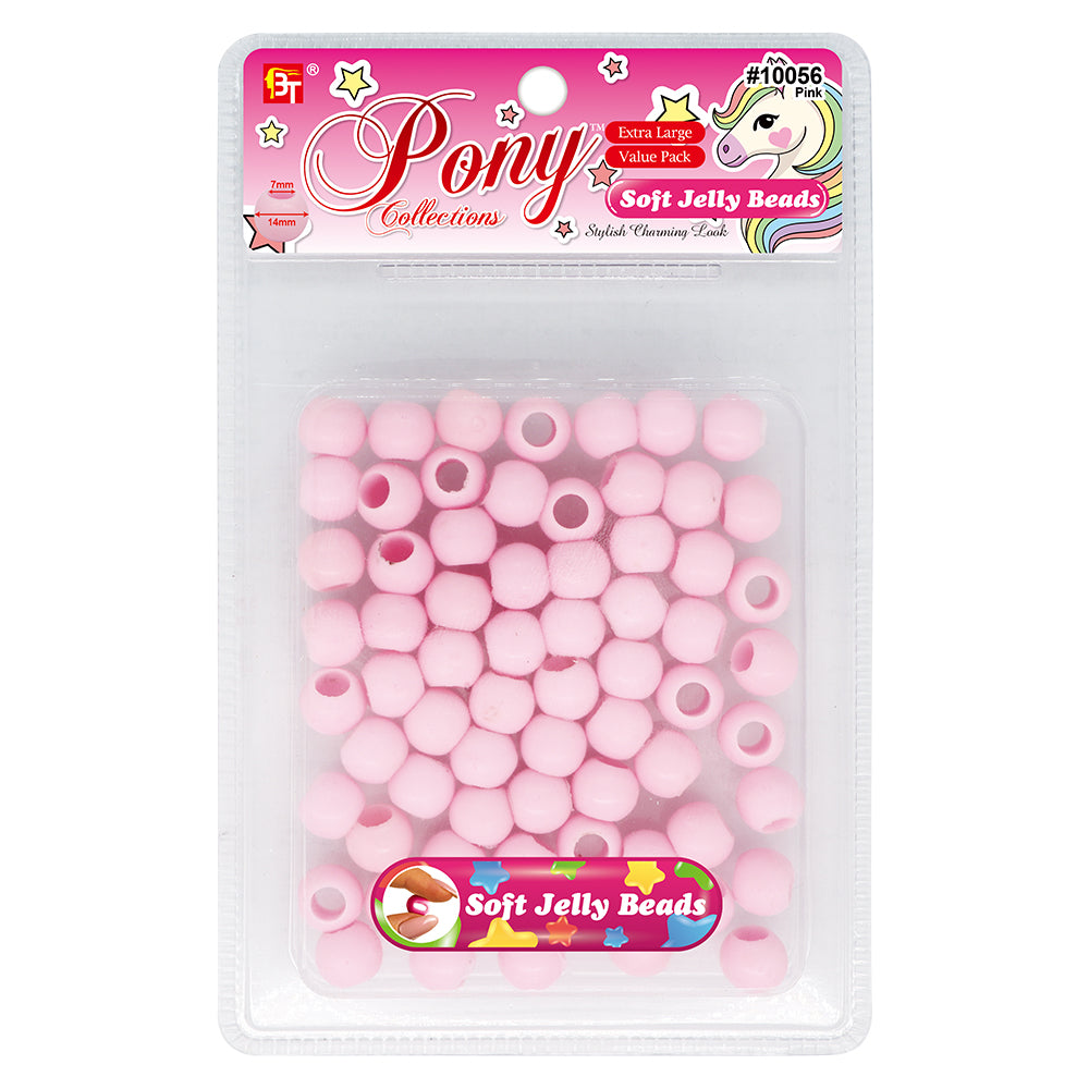 Beauty Town Extra Large Soft Jelly Round Beads