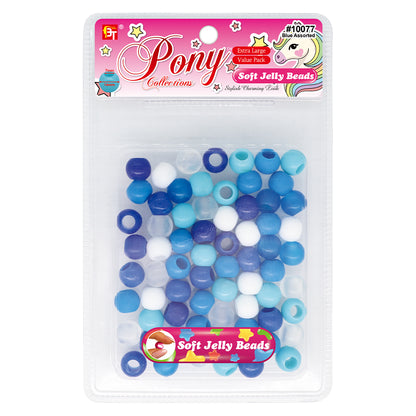 Beauty Town Extra Large Soft Jelly Round Beads