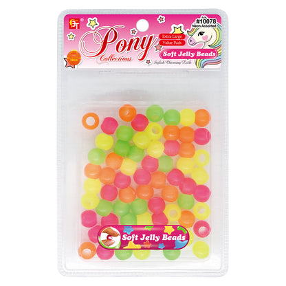 Beauty Town Extra Large Soft Jelly Round Beads