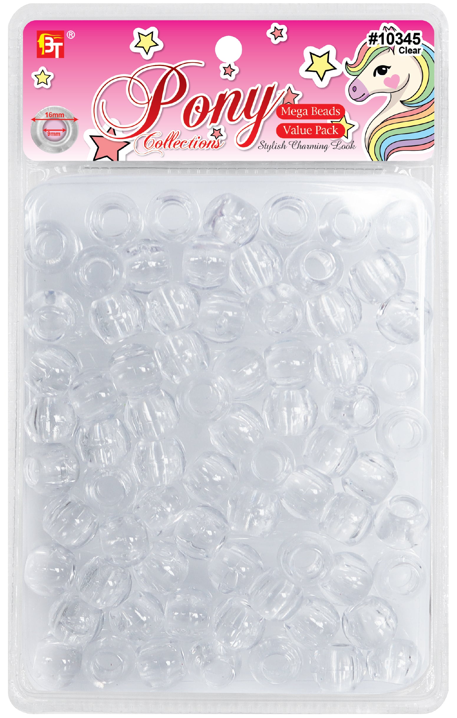 BT Mega 9 mm Round Beads