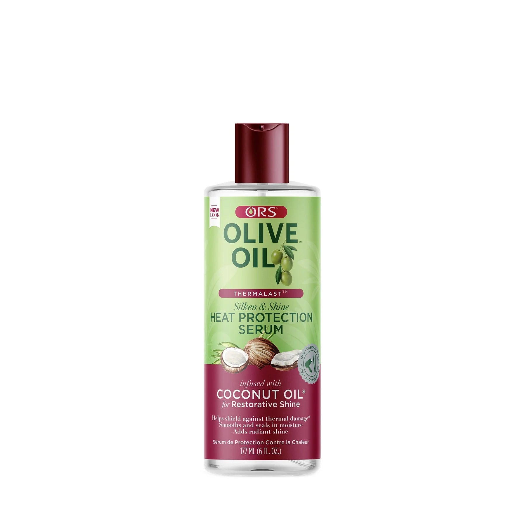 ORS Olive Oil Silken & Shine Heat Protection Serum 6 oz
