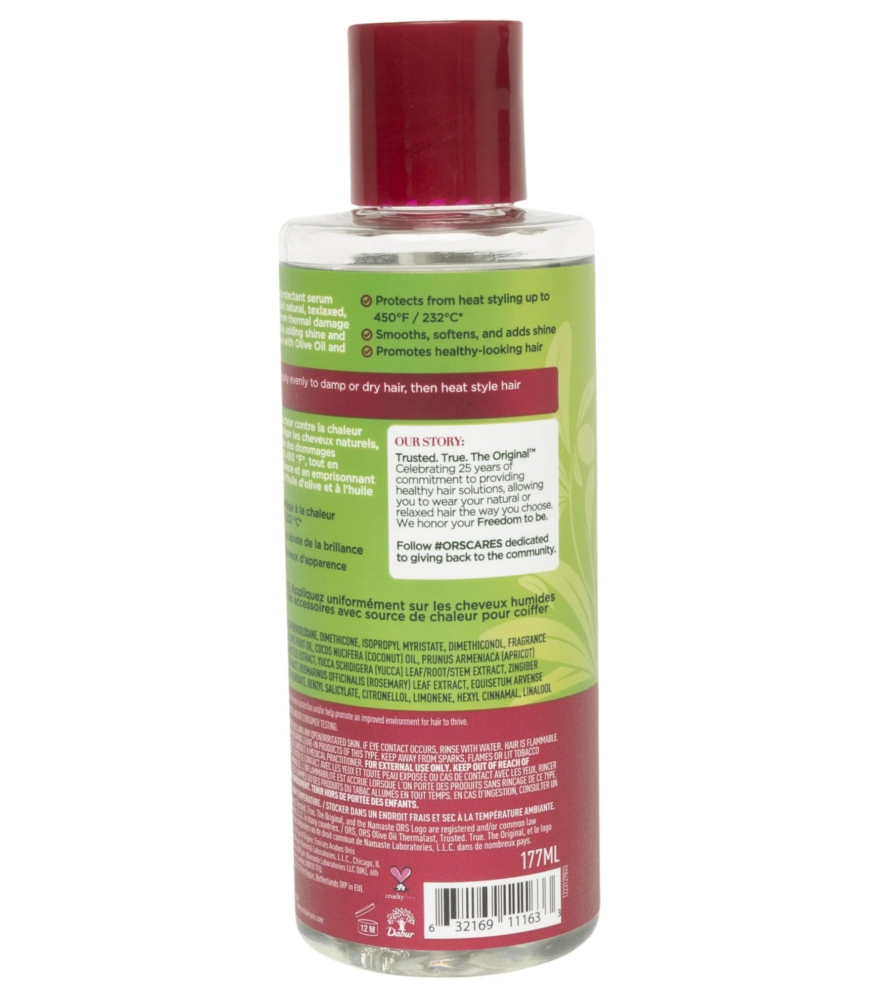 ORS Olive Oil Silken & Shine Heat Protection Serum 6 oz