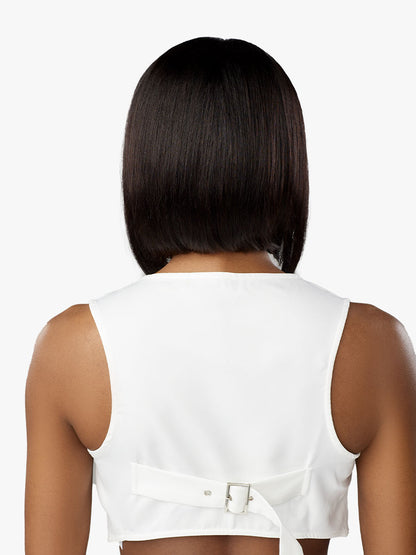 Glueless Imported 13A 13X4 HD Lace Frontal Wig Striaght Bob 12"