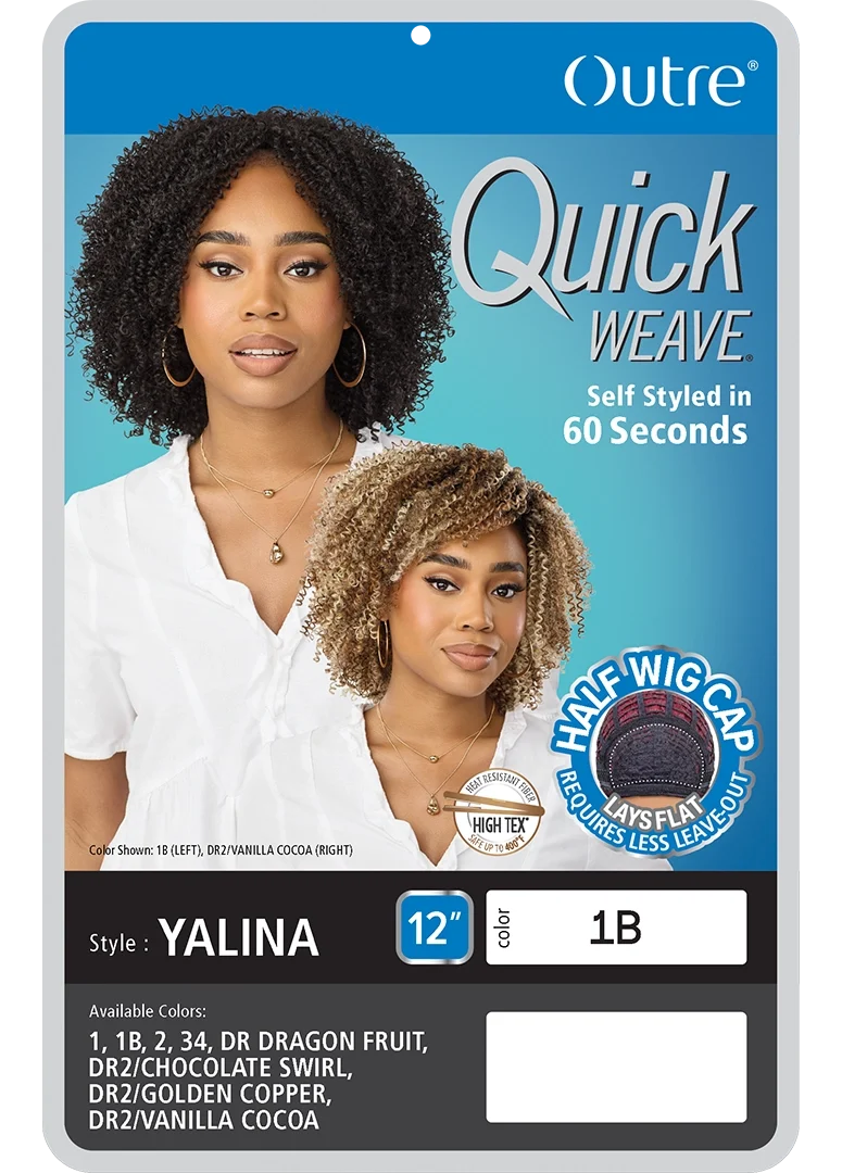 Outre Quick Weave Synthetic Half Wig Yalina 12