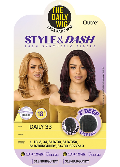 Outre The Daily Wig Style & Dash Synthetic Lace Part Wig - Daily 18