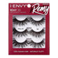 Kiss i-Envy Remy 3D Invisible Band Lashes 3 Pack