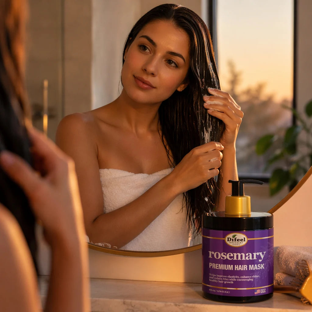 Difeel Rosemary Premium Hair Mask 15 oz