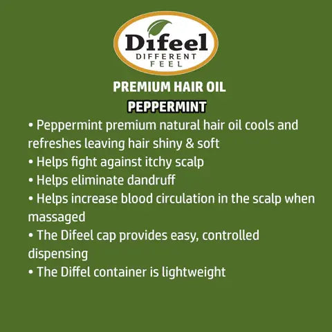 Difeel Premium Natural Peppermint Oil 2.5 oz