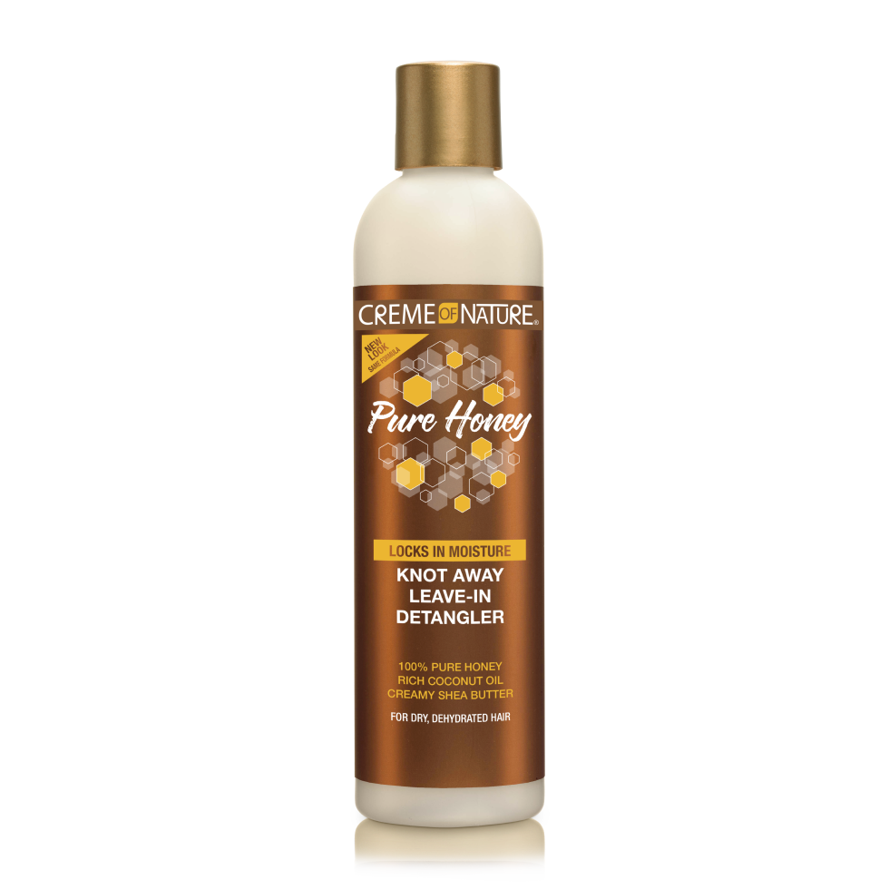 Cream of Nature Pure Honey Knot Away Leave-In Detangler 8 oz