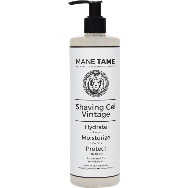 Mane Tame Shaving Gel Vintage 15.8 oz