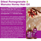 Difeel Pomegranate Manuka Honey Hair Oil 2.5oz/75ml