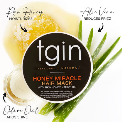 Tgin Honey Miracle Hair Mask 12 oz