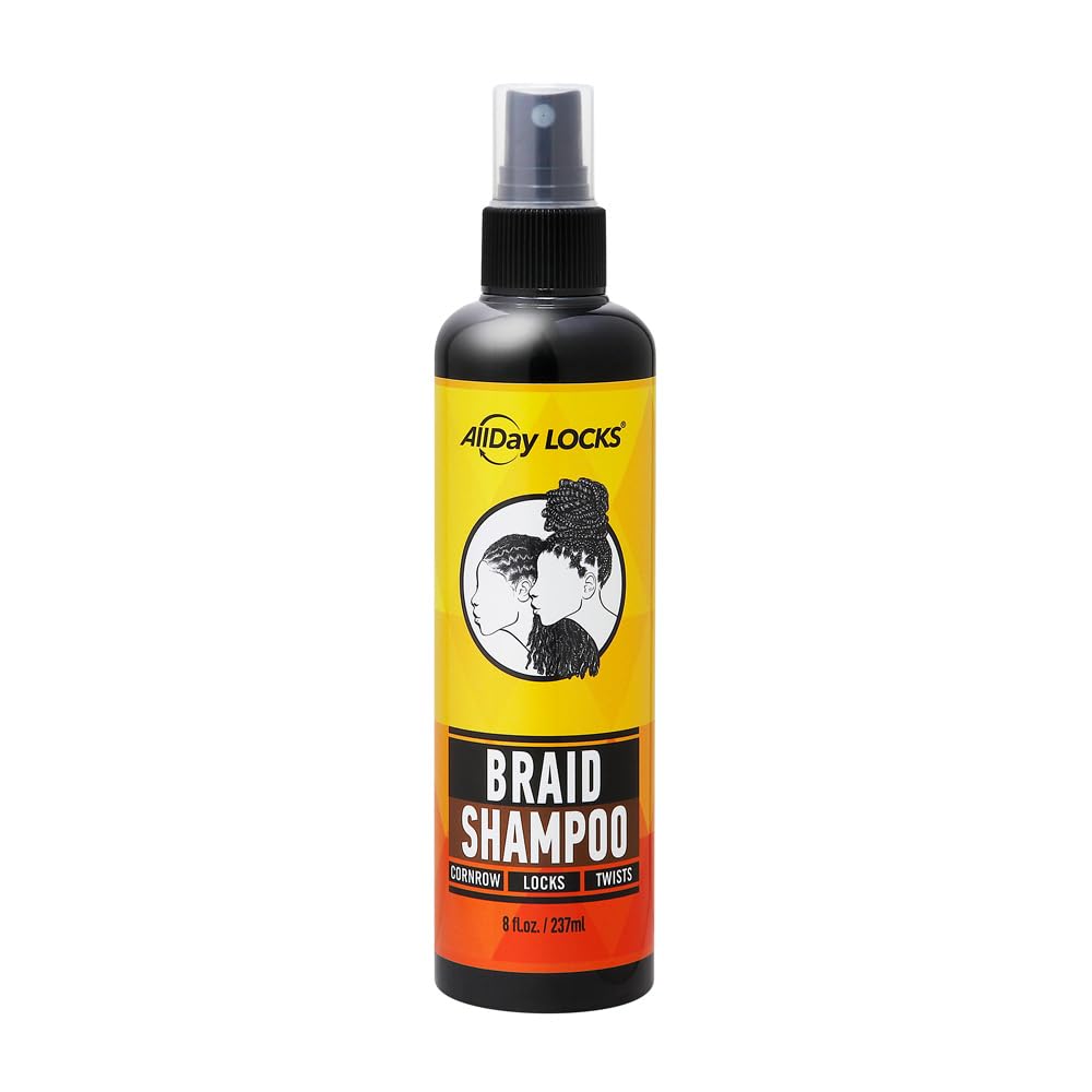 ALLDay Locks Braid Shampoo Spray 8 oz