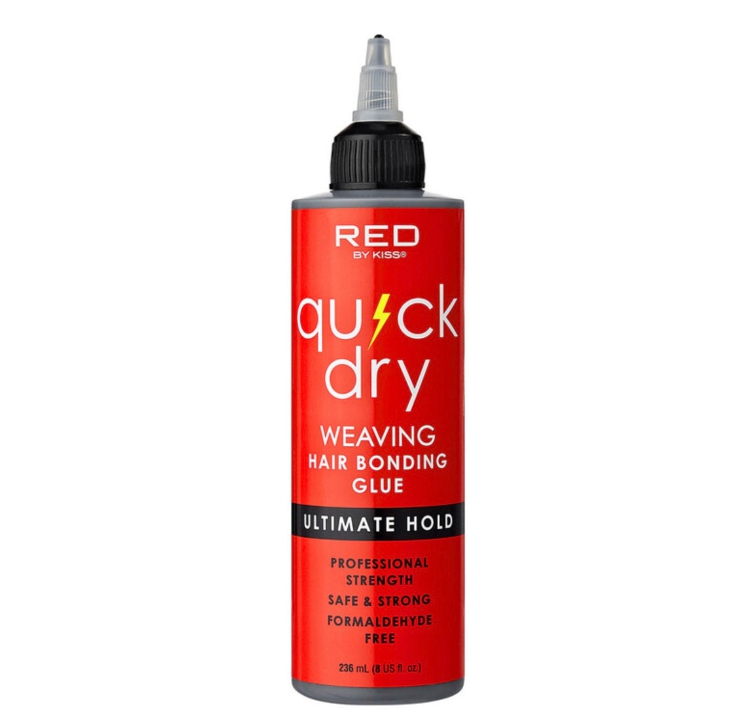 Red Quick Dry Weaving Hair Bonding Glue 8 oz UGL04D