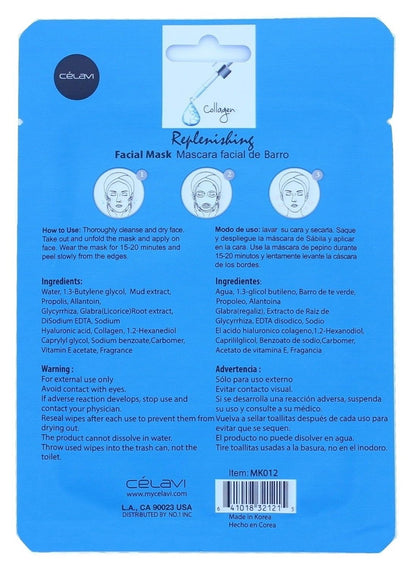 Celavi Collagen Facial Mask Single MK012