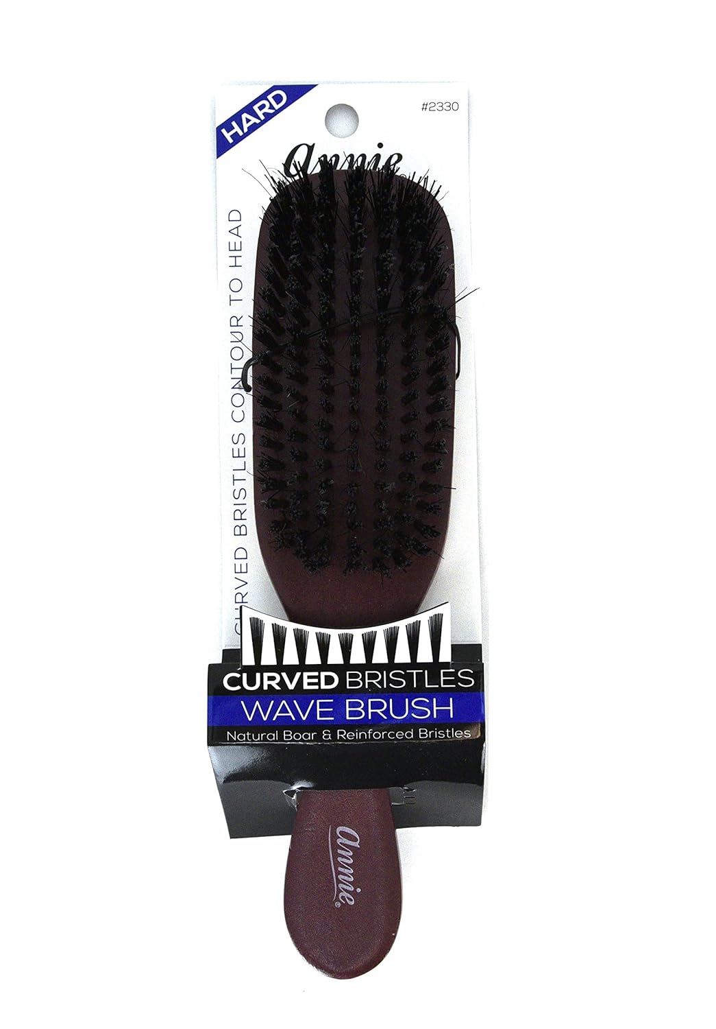 Annie #2330 Hard Curved Wave Brush