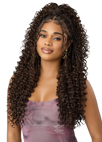 Outre Airtied 100% Fully Hand-Tied Wig Boho Passion Box Braids 24"